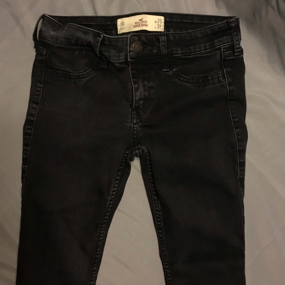 Ultra High-Rise Super Skinny Jeans, 25x31, Black - Picture 5 of 15